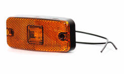 Obyrsówka LED pozycyjna boczna z odblaskiem 223 12/24V