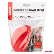 Pas transportowy mocujący z napinaczem 350 kg 25 mm 5 m BELT-01 AMIO-01723 - 8