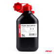 Kanister plastikowy, czarny 5L AMiO-02887 - 2