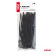 Taśmy opaski zaciskowe kablowe czarne 3,6x150mm - 100 szt. AMIO-02153 - 6