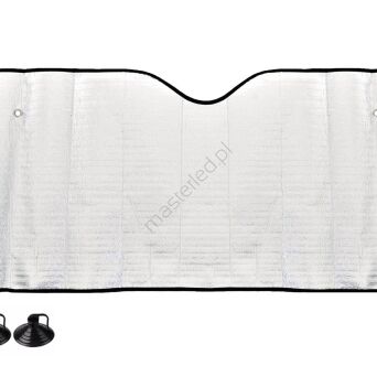 Osłona na szybę 140x70cm przeciwsłoneczna przeciwszronowa AMIO-01535
