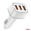 Ładowarka samochodowa 2x USB-A + USB-C 32W AMIO-03890 - 3