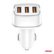Ładowarka samochodowa 2x USB-A + USB-C 32W AMIO-03890 - 4