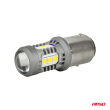 Żarówki LED STANDARD BA15S P21W 3030 15SMD białe 12V 24V AMIO-05000 - 3