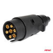 Wtyk wtyczka przyczepy plastikowa 7 PIN AMIO-03215 - 2