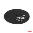 Lampa ostrzegawcza błyskowa mini kogut 18 LED śruby niska R65 R10 12V 24V W213bl AMIO-02927 - 5