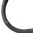 Pokrowiec skórzany nakładka na kierownicę samochodową S 35-37cm SWC-49-S AMIO-03550 - 2