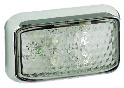 Przednia lampa obrysowa - obudowa chromowana 35CWME