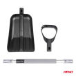 Teleskopowa łopata do śniegu odśnieżania 103-131cm AMIO-04152 - 2