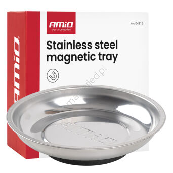 Miska magnetyczna ze stali nierdzewnej 150mm AMIO-04915