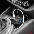Rozdzielacz gniazda zapalniczki z ładowarką 2x USB-A 1x USB-C 12V 24V 100W 180° AMIO-04357 - 2