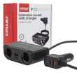 Rozdzielacz gniazda zapalniczki z ładowarką USB-C USB-A QC3.0 PD3.0 120W AMIO-04837 - 7