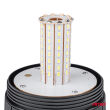 Lampa ostrzegawcza błyskowa kogut 80 LED magnes R10 12V 24V W09M AMIO-01502 - 4