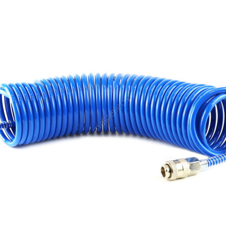 Wąż spiralny do sprężonego powietrza PE 5x8mm 10m PT-04 AMIO-02603
