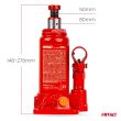 Podnośnik hydrauliczny słupkowy 2T 2000 kg PVC box AMIO-04182 - 5