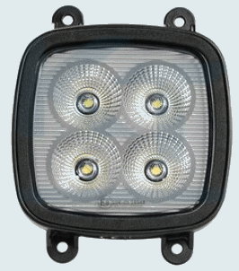 Lampa robocza LED, 40W, rozproszona, kwadratowa, dedykowana do John Deere