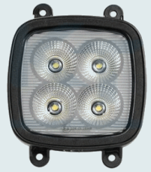 Lampa robocza LED, 40W, rozproszona, kwadratowa, dedykowana do John Deere