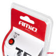 Paski LED COB do samochodu boczne pomarańczowe 2x30cm 12V AMIO-04574 - 5