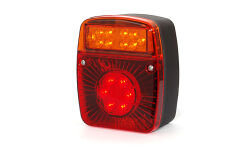 Lampa tylna zespolona LED z oświetleniem tablicy rejestracyjnej 475 12/24V