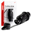 Wtyczka elektryczna 3 PIN złącze 3 pinowe AMIO-03213 - 4