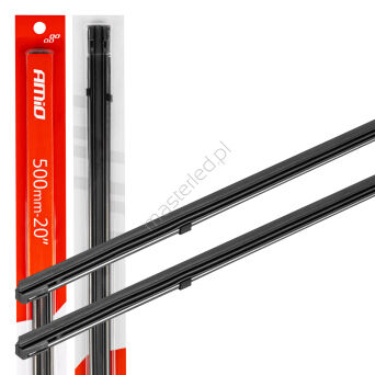 Gumki piór wycieraczek 50 cm. 20" 500mm - 2 szt. AMIO-01341