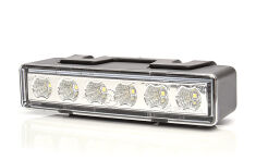 Lampa ostrzegawcza niebieska, klosz bezbarwny 899.2 12/24V