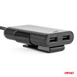 Ładowarka przód tył z przedłużaczem 4x USB AMIO-01986 - 3