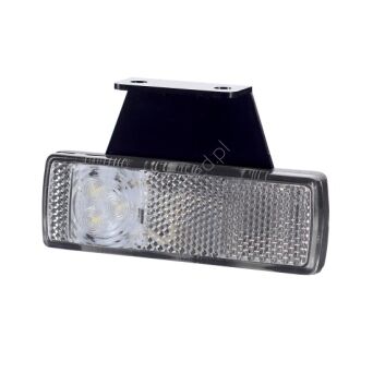 Lampa obrysowa podwieszana LD 454/L  biała 