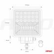 Lampa robocza szperacz LED AWL12 12V 24V AMIO-02426 - 13