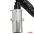 Przewód spiralny naczepy TIR 2x 7 PIN typ N 5m 24V AMIO-04379 - 3
