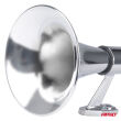 Klakson fanfara sygnał dźwiękowy chrom 640 mm 12V 24V AMIO-04076 - 3
