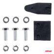 Klakson fanfara sygnał dźwiękowy chrom 640 mm 12V 24V AMIO-04076 - 4