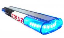 Lampa LED 2LGW EP (ekstra płaska) niebieska 24V 