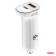 Ładowarka samochodowa USB-A+ USB-C 20W AMIO-03875 - 2