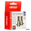Żarówki samochodowe LED seria H-mini H7 H18 6500K Canbus AMIO-03332 - 6