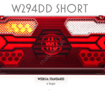 2536 DD L Lampa zespolona tylna W294DD SHORT