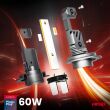 Żarówki samochodowe LED seria HYBRID H7 H18 6000K Canbus 60W AMIO-04115 - 3