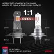 Żarówki samochodowe LED seria HYBRID H7 H18 6000K Canbus 60W AMIO-04115 - 4
