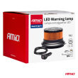 Lampa ostrzegawcza błyskowa kogut LED W28M 12V 24V AMIO-04105 - 7