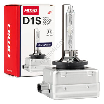Żarówka ksenonowa żarnik xenon D1S 5500K AMiO 150% POWER AMIO-01968