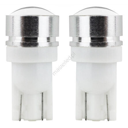 Żarówki LED STANDARD T10 W5W 3xCOB HP 1,5W 12V soczewka AMIO-01624