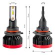 Żarówki samochodowe LED seria BF HB4 9006 6000K Canbus AMIO-02247 - 6