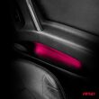 Paski LED COB do samochodu różowe 2x30cm 12V AMIO-04570 - 3