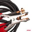 Kable przewody rozruchowe 1500A 6m profesjonalne 99,9% miedzi 16mm² AMIO-04823 - 3