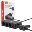 Rozdzielacz gniazda zapalniczki z ładowarką 3xUSB-A USB-C QC 3.0 PD 3.0. 148W AMIO-04836 - 6
