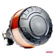 Lampa ostrzegawcza błyskowa kogut LED W28P 12V 24V AMIO-04104 - 3