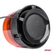 Lampa ostrzegawcza błyskowa kogut 39 LED magnes R65 R10 12V 24V WAR11M AMIO-01500 - 3