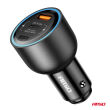 Ładowarka samochodowa 2x USB-C + USB-A 12V 24V 95W AMIO-04372 - 3