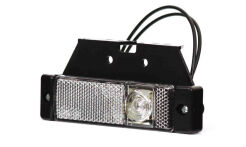 Obrysówka LED przednia z odblaskiem 222z 12/24V