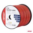 Kabel głośnikowy dwużyłowy CCA 2x1mm2 100m 5A AMIO-04458 - 5